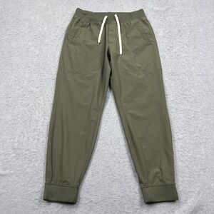 Vuori Meta Jogger Men's Medium Green Performance Pull On Athletic Pants Gym V436